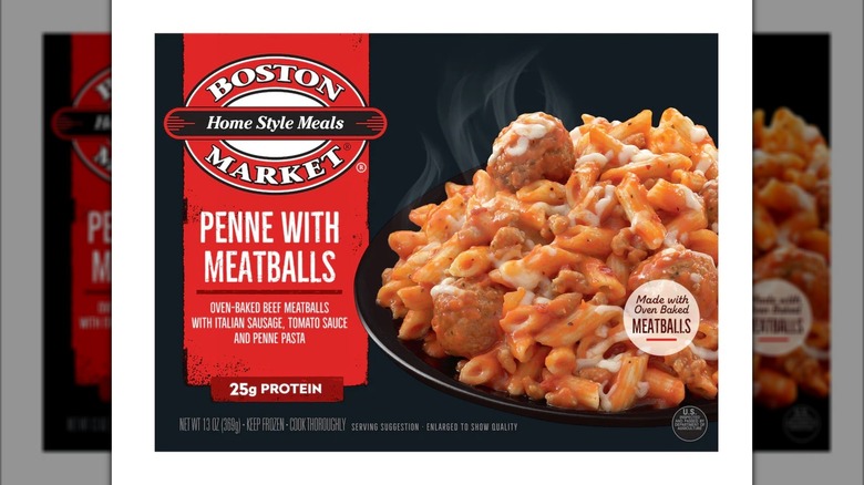 Boston Market Penne with Meatballs