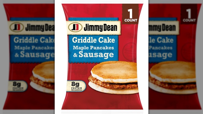 Jimmy Dean Maple Pancake and Sausage Griddle Cake Sandwich