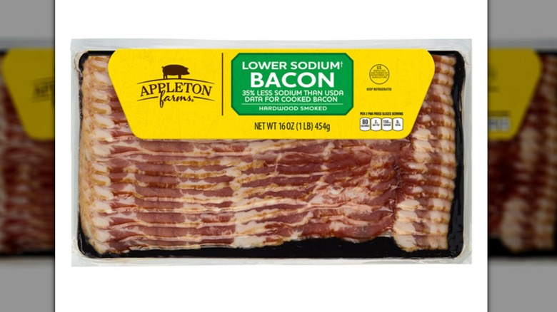 Aldi's Appleton Farms Lower Sodium Bacon