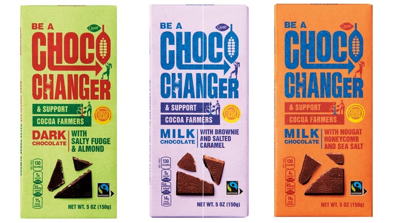 Aldi's Choceur Choco Changer chocolate bars