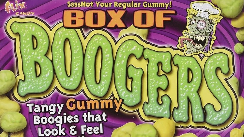Box of Boogers candy box