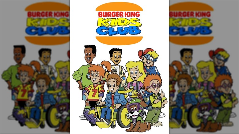promotional material for the burger king kids club