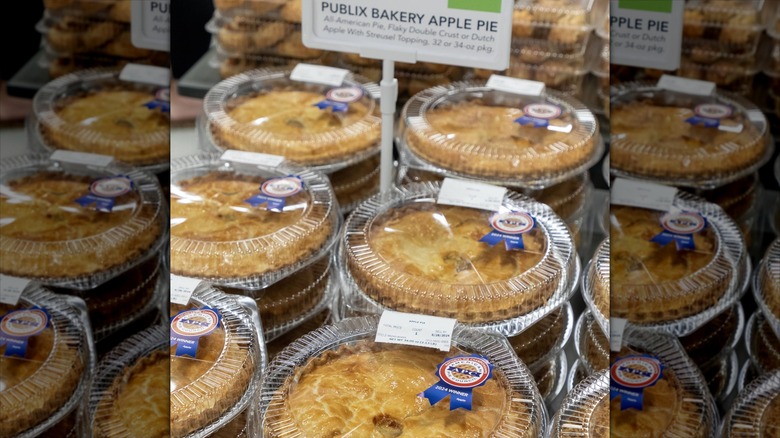 publix apple pies on display