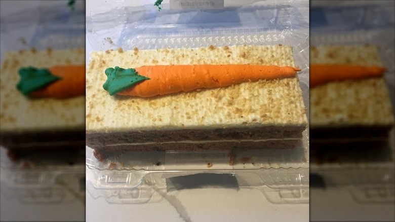 publix carrot bar cake with frosted carrot