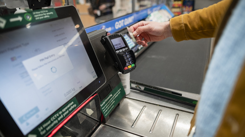 paying with credit card