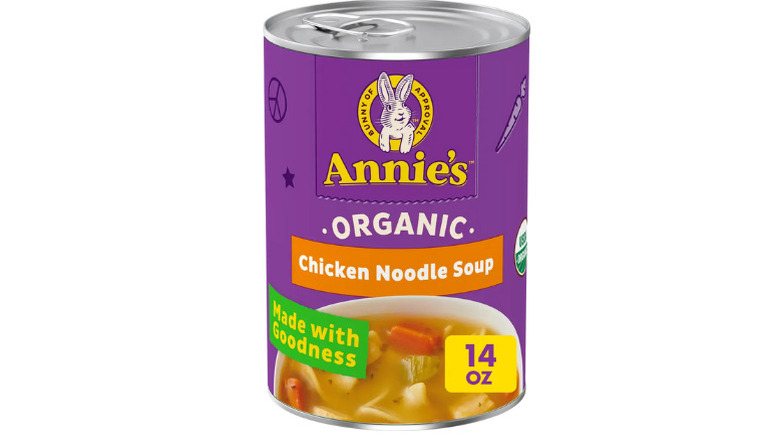 Cn of Annie's Organic Chicken Noodle Soup