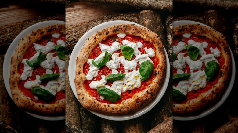 A Pizza Margherita