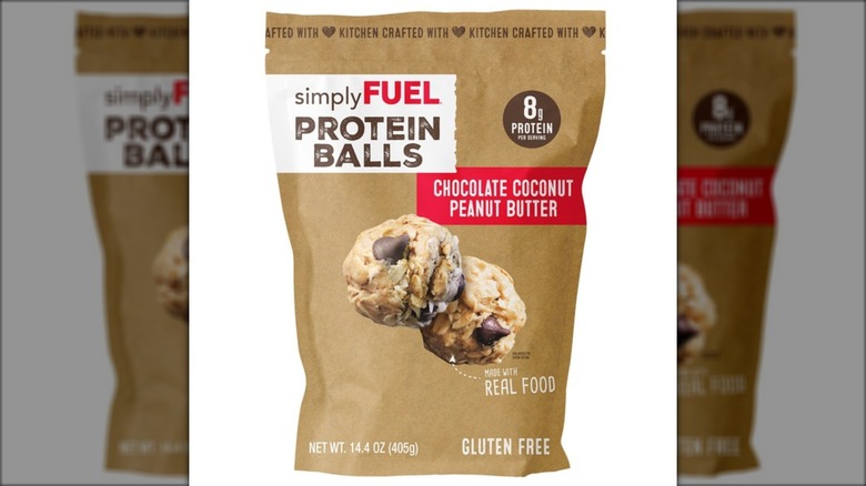 brown bag of protein balls