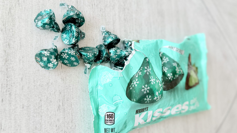 mint truffle kisses
