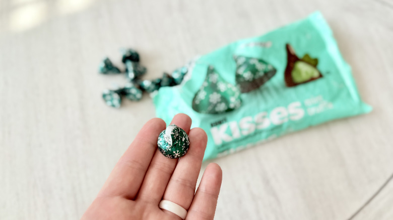 mint truffle kisses