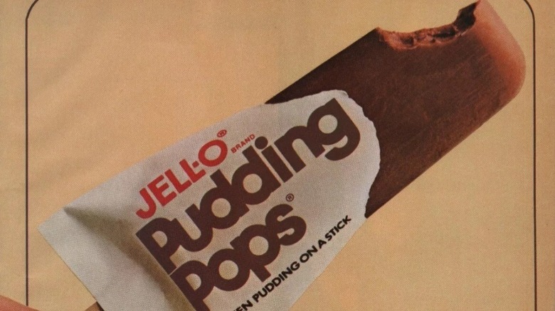 advertisement for Jell-O Pudding Pops