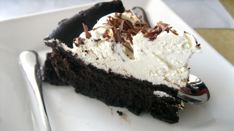 Slice of Mississippi Mud Pie