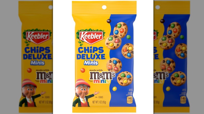Keebler Chips Deluxe Mini Cookies With M&Ms