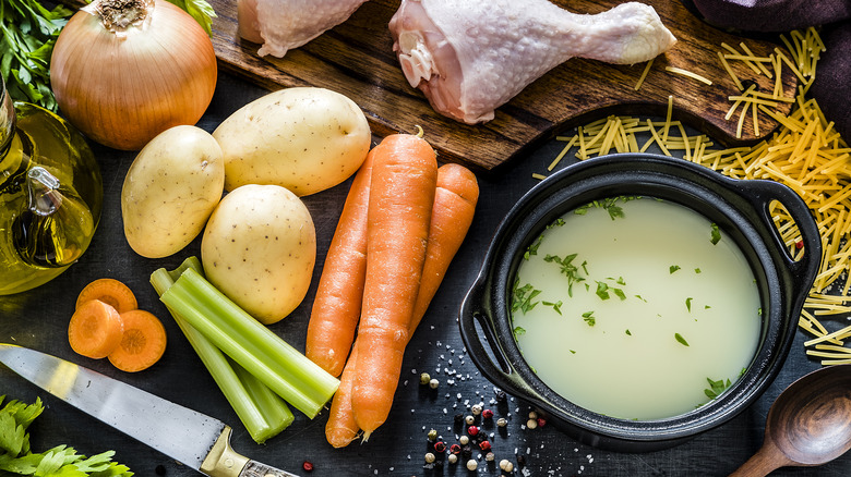 Soup stock ingredients