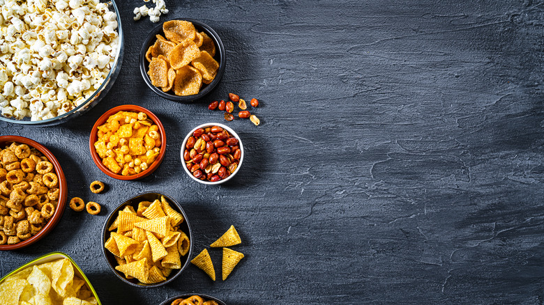 assortment of snacks