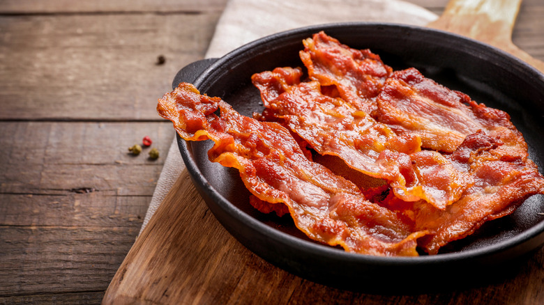 A skilled of bacon