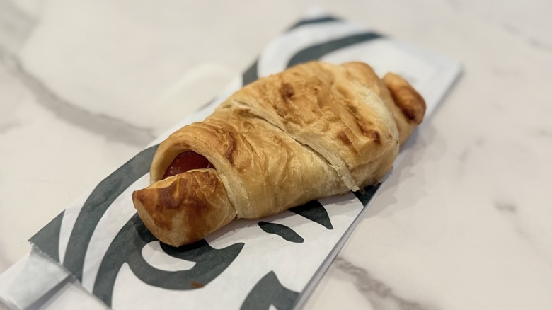 Starbucks ham and swiss croissant
