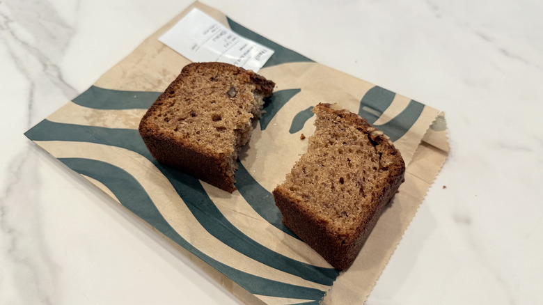 Starbucks banana walnut and pecan loaf
