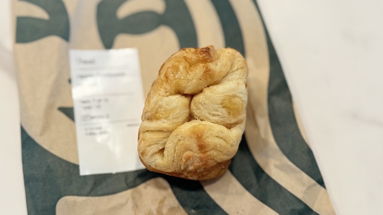 Starbucks apple croissant