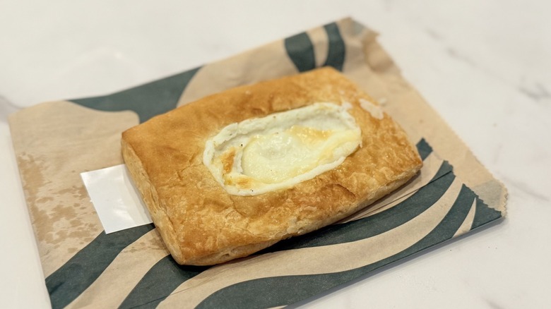 Starbucks cheese danish