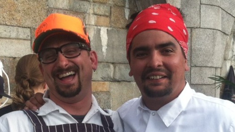 Chris Cosentino and Aaron Sanchez