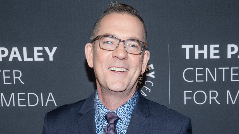 A close-up of Food Detectives host Ted Allen
