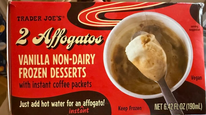 Trader Joe's 2 Affogatos Vanilla Non-Dairy Frozen Desserts