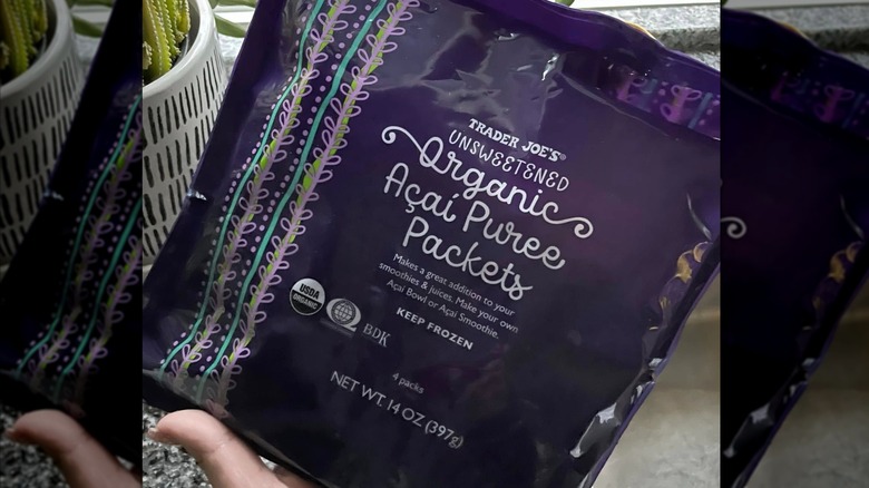 Trader Joe's Unsweetened Organic Açaí Puree