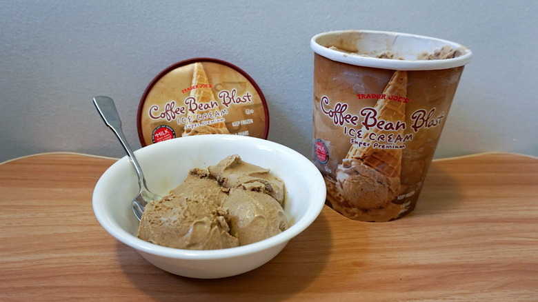 Trader Joe's Coffee Bean Blast Ice Cream