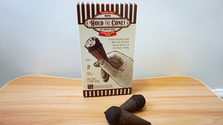 Mini Hold The Cone! Ice Cream Cones Chocolate Chip