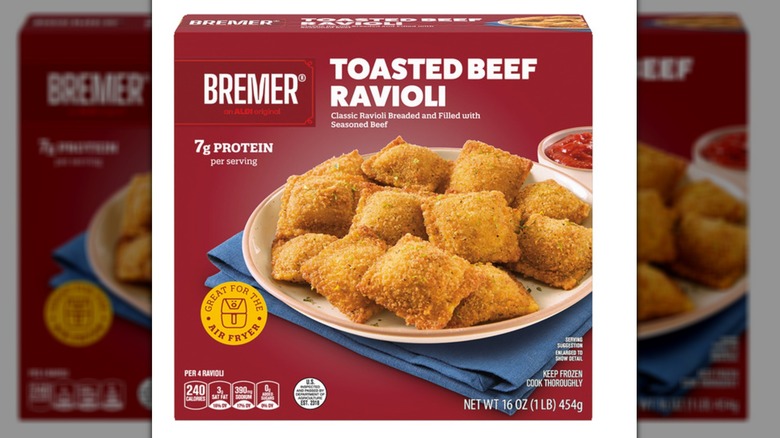 Mama Cozzi's Pizza Kitchen Original Beef Breaded Toasted Ravioli