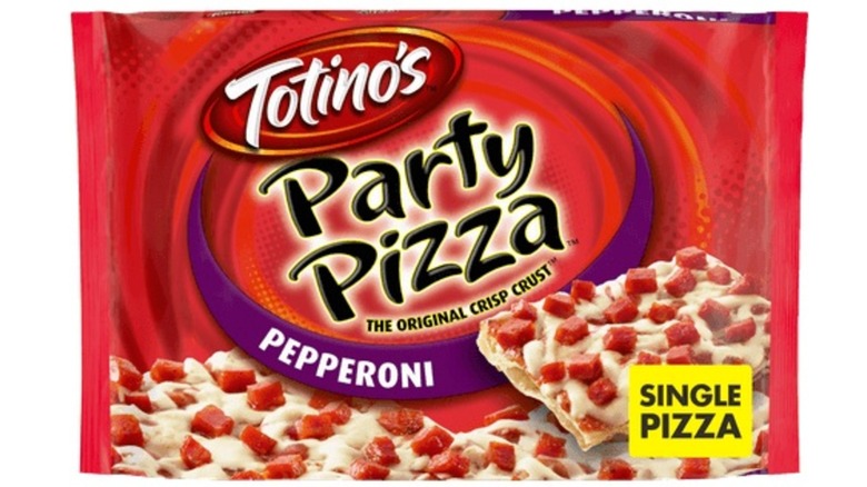 A Totino's Party Pizza