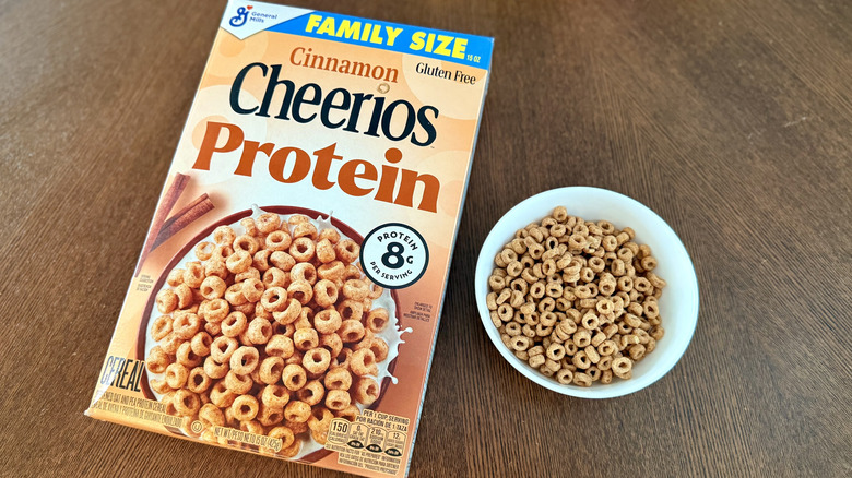 Cinnamon Cheerios Protein