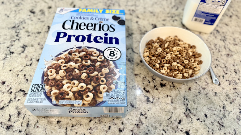 Cookies and Cream Cheerios Protein