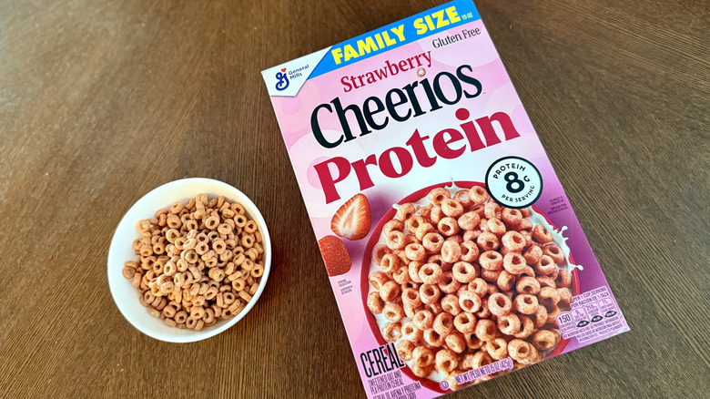 Strawberry Cheerios Protein