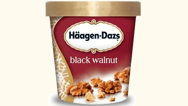 Pint of Häagen-Dazs Black Walnut ice cream