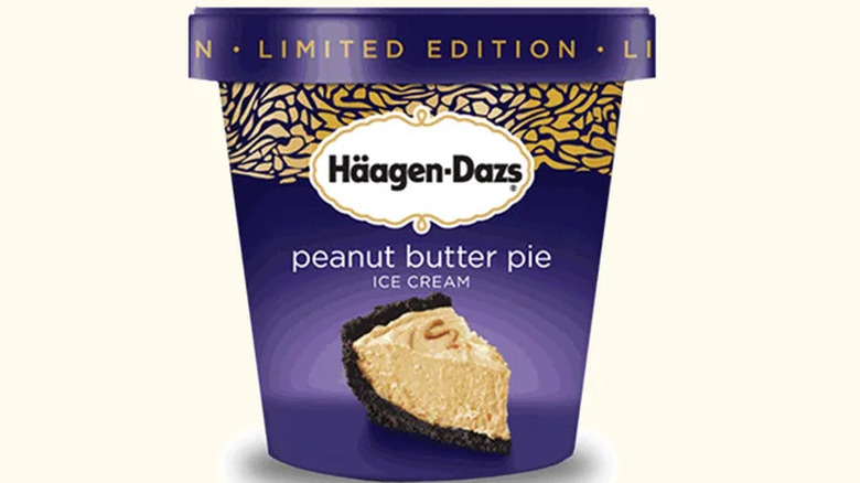 Pint of Häagen-Dazs Peanut Butter Pie ice cream
