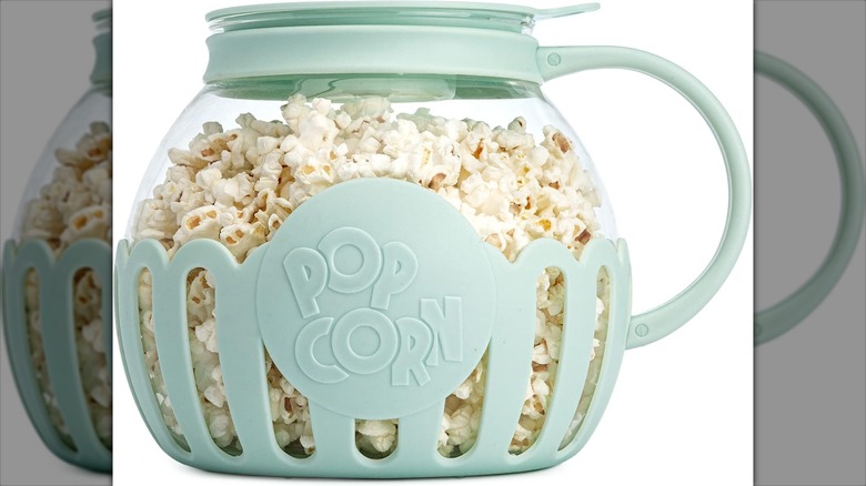 glass popcorn popper for microwave