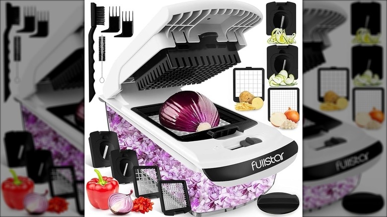 all-in-one chopper and slicer with tools