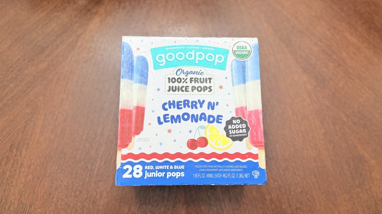 Goodpop Organic Cherry and Lemonade