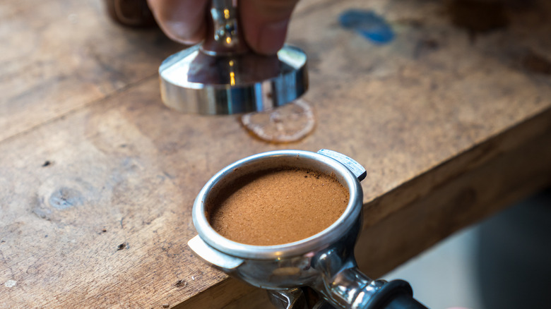 espresso tamp