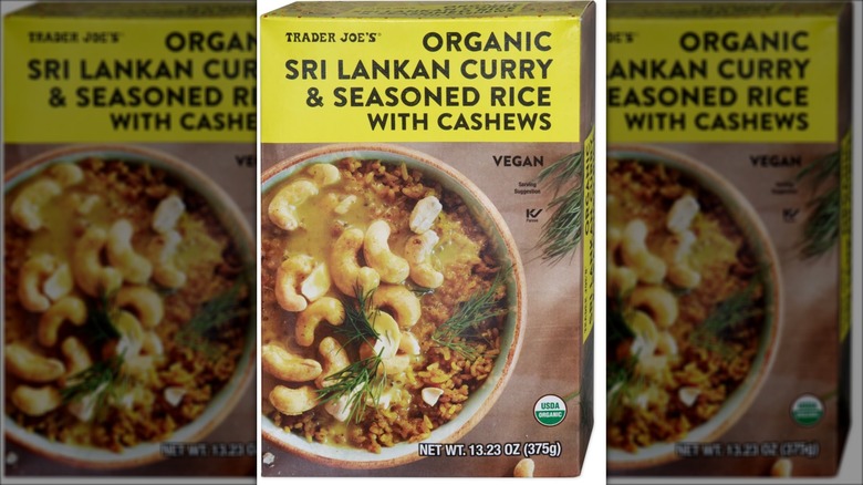 solo serving size of curry with rice