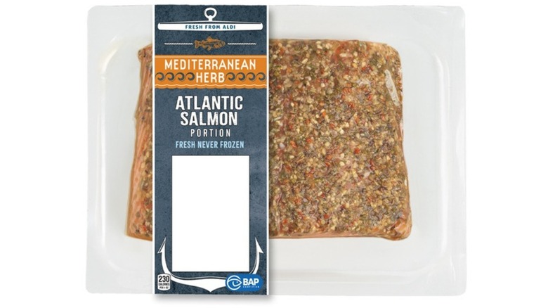 Aldi Mediterranean Herb Atlantic Salmon Portion
