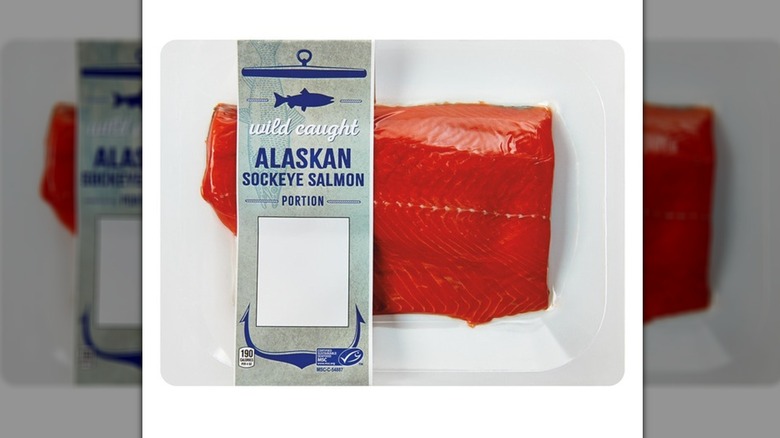 Aldi Wild Caught Alaskan Sockeye Salmon Portion