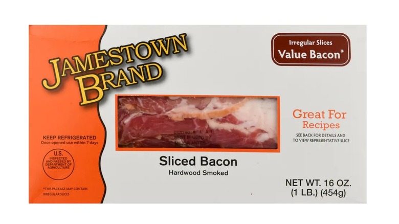 Jamestown Brand Sliced Hardwood Smoked Bacon