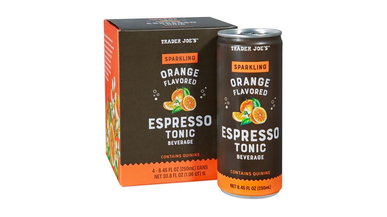 Trader Joe's Sparkling Orange Flavored Espresso Tonic