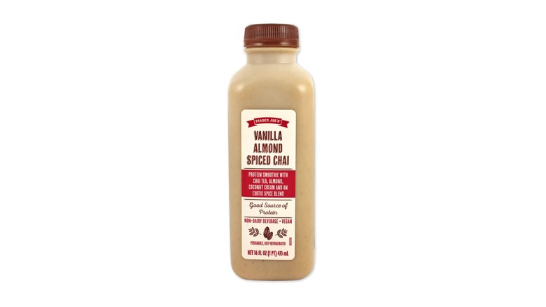 Trader Joe's Vanilla Almond Spiced Chai Protein Smoothie