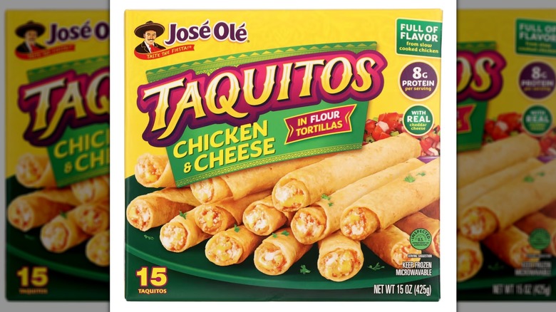 José Olé Chicken and Cheese Flour Taquitos