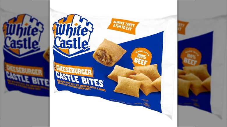 White Castle Cheese Burger Castle Bites