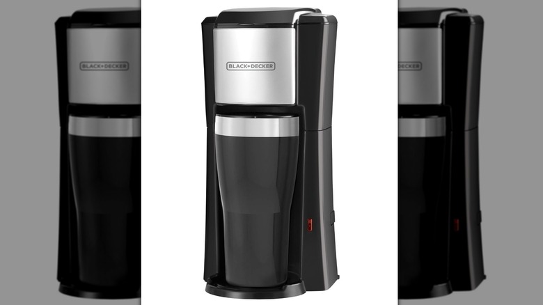The BLACK+DECKER CM618 Single Serve Coffee Maker